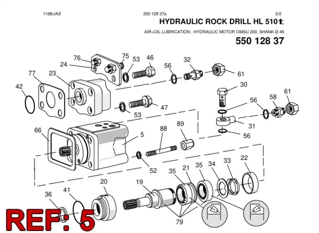 HYDRAULIC MOTOR RB