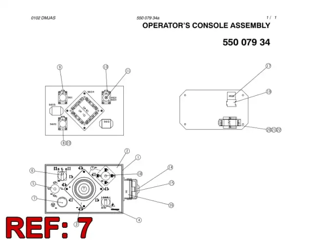 EMERG. STOP BUTTON (22.5)