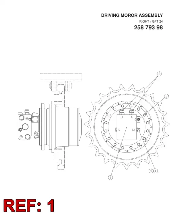 WHEEL MOTOR
