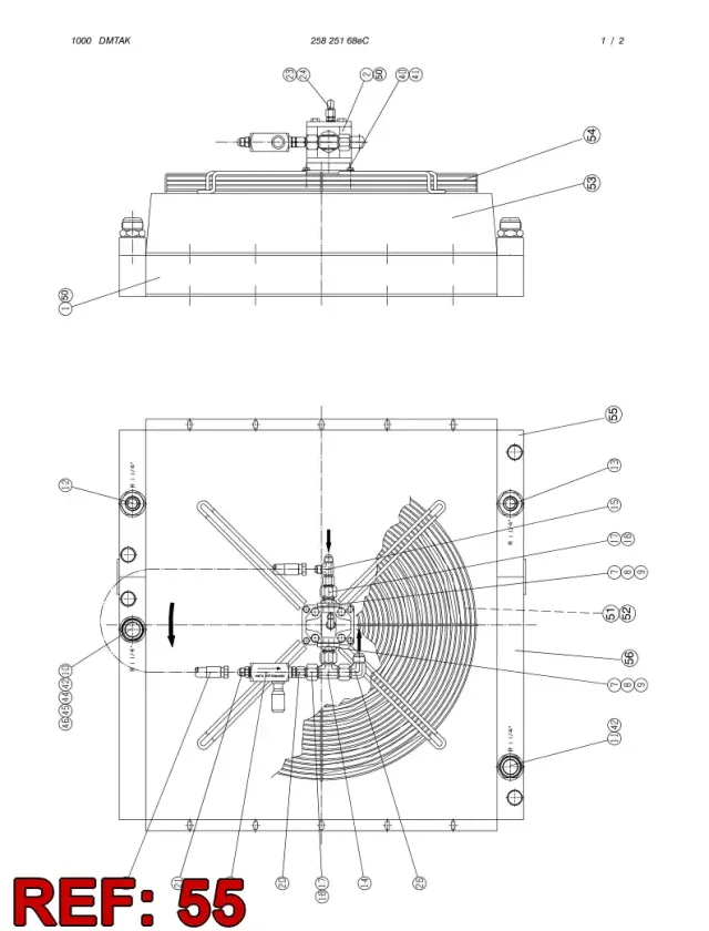 COOLER CORE COMPRESSOR