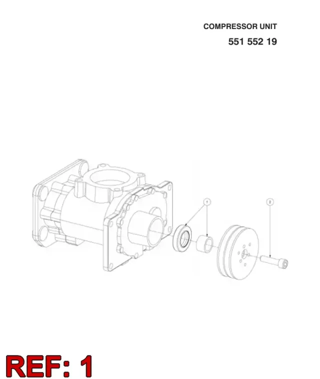 SHAFT SEAL KIT (SEE TEXTS)