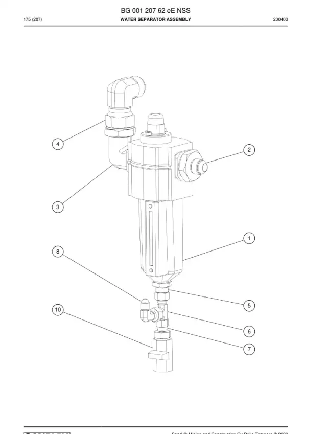 WATER SEPARATOR GRUBU