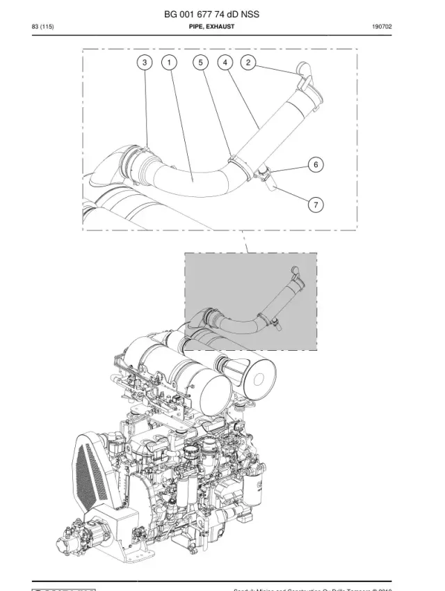 PIPE, EXHAUST