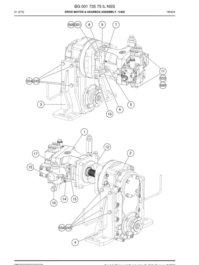 DRIVE MOTOR & ŞANZIMAN GRUBU