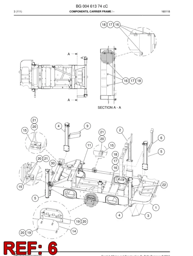 RACK, DRILL STEEL