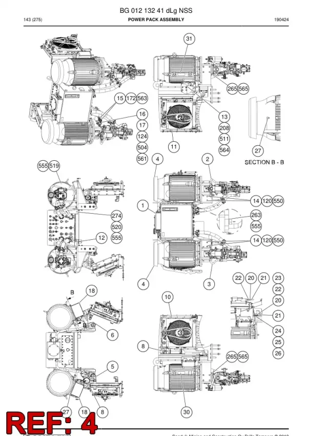 MOTOR, THREE PHASE