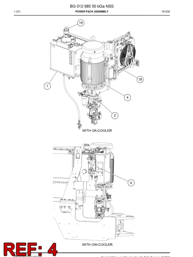 MOTOR, THREE PHASE