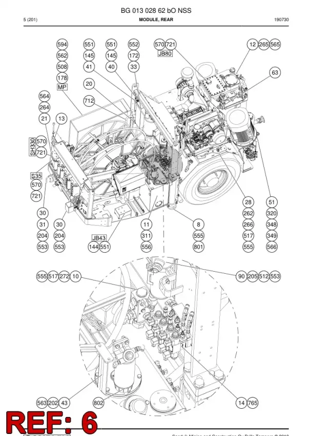 MOTOR, THREE PHASE