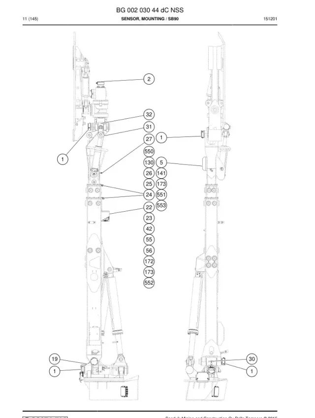 MONTAGEM DE SENSOR