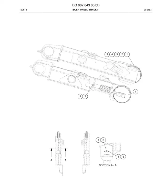 IDLER WHEEL, TRACK