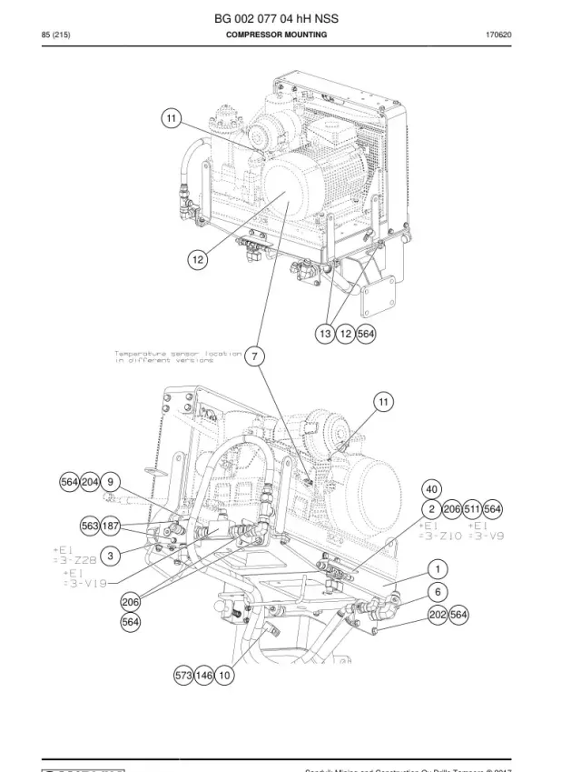 COMPRESSOR MOUNTING