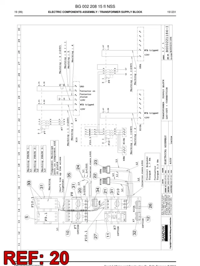 DEVRE KESİCİ, THREE-PHASE, MANUAL RESET