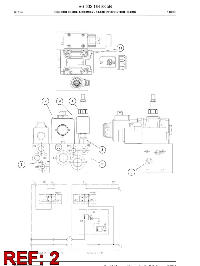 MANIFOLD, HIDRÁULICO