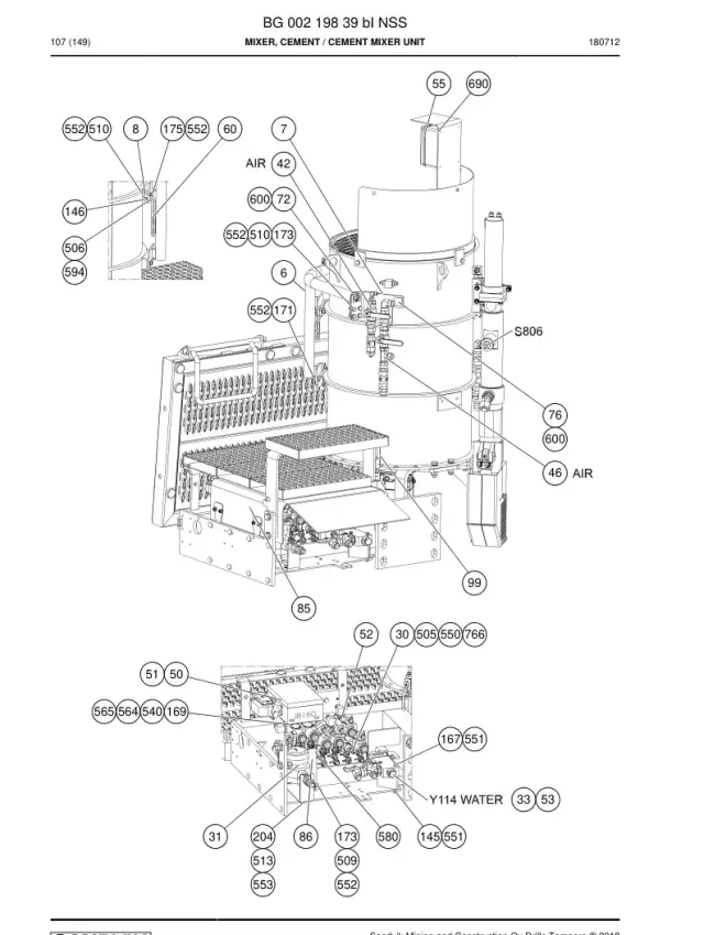 MIXER, CEMENT