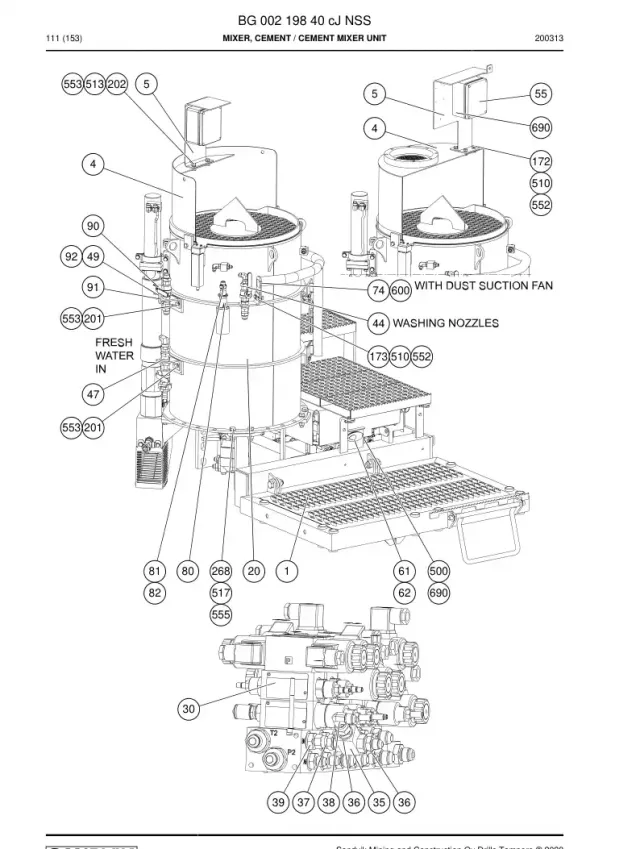MIXER, CEMENT
