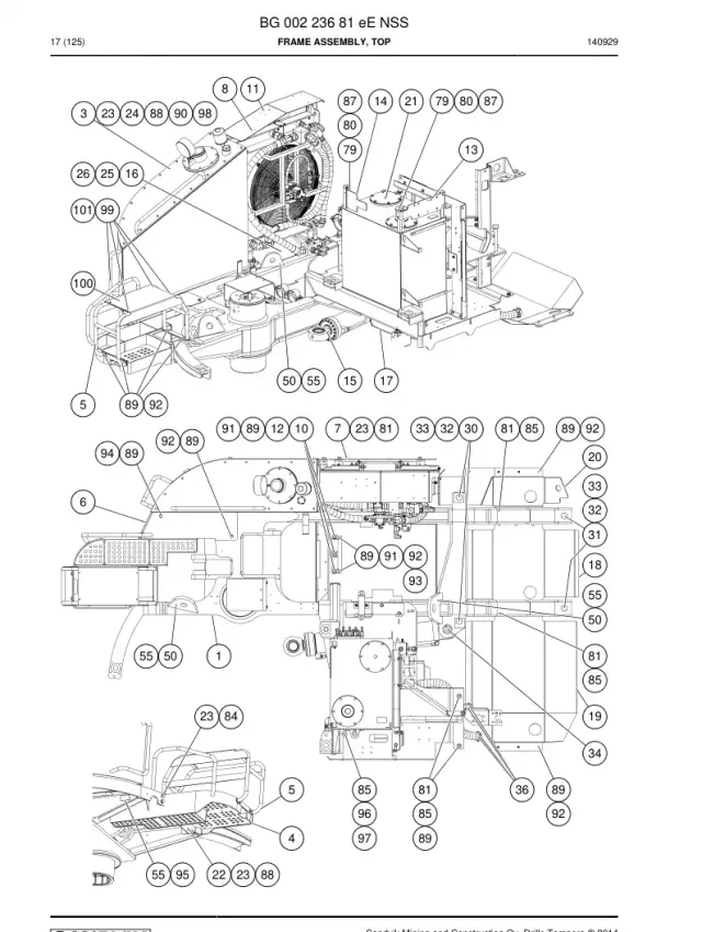 FRAME GRUBU, TOP