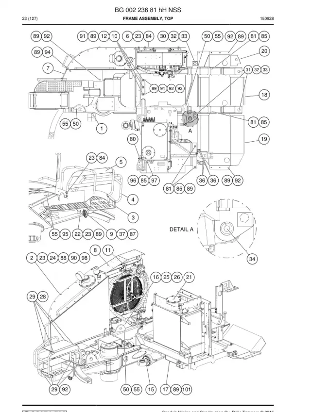 FRAME GRUBU, TOP