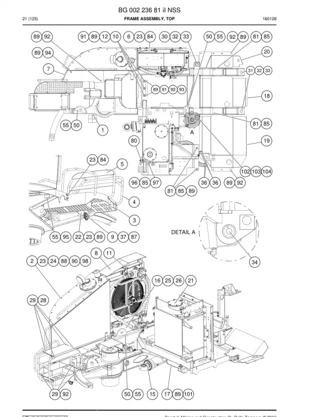 FRAME GRUBU, TOP