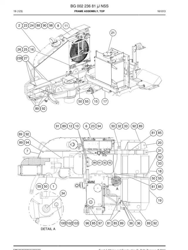 FRAME GRUBU, TOP