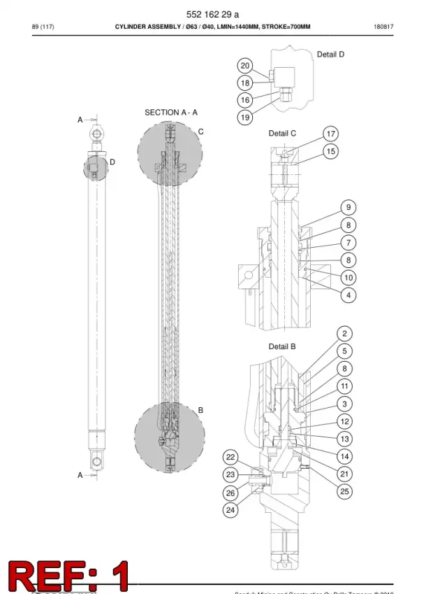 TUBE, CYLINDER