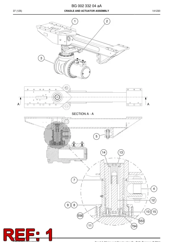 CRADLE ASSEMBLY