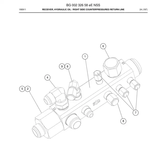 RECEIVER, HİDROLİK OIL