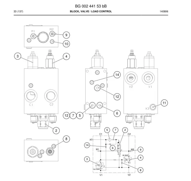 VALVE, OVER CENTER