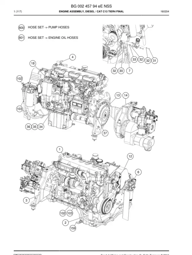 ENGINE BAUGRUPPE, DIESEL