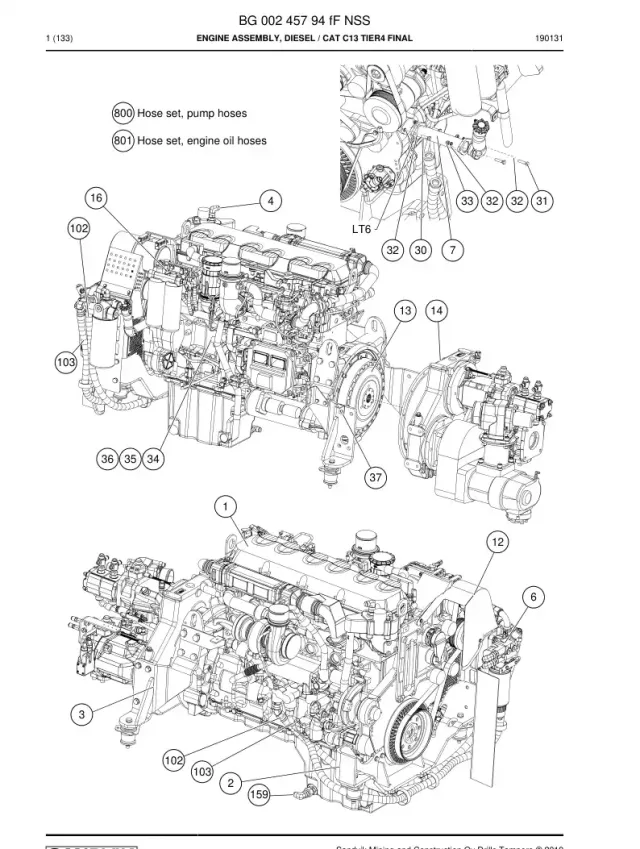 ENGINE BAUGRUPPE, DIESEL