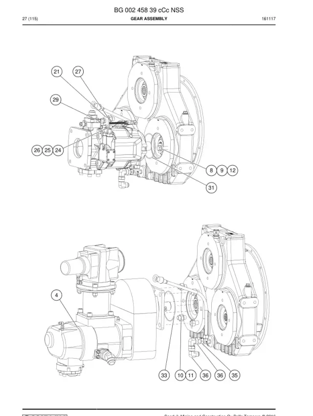 ENGRENAGEM ASSEMBLY