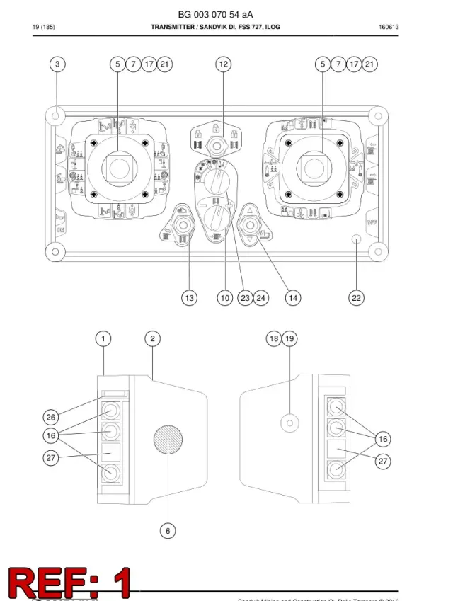 ENCLOSURE, PLASTIC