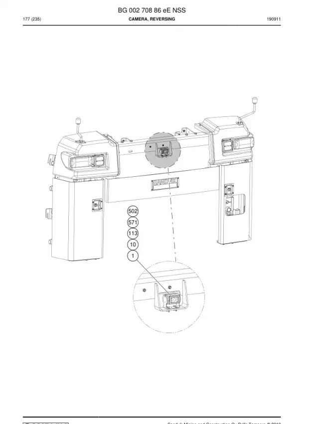 CAMERA, REVERSING