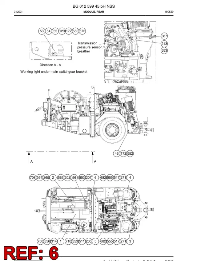MOTOR, THREE PHASE