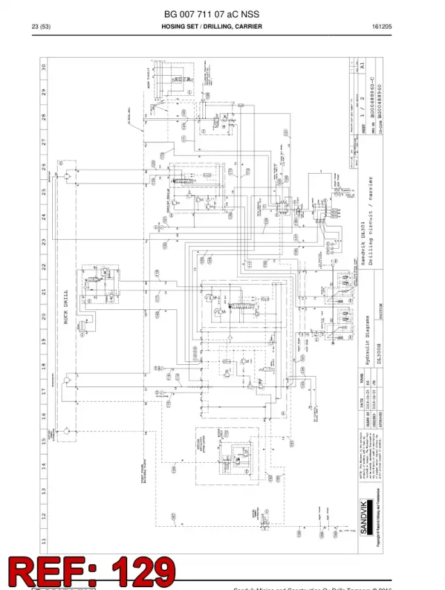 SCHLAUCHLEITUNG, HYDRAULISCH