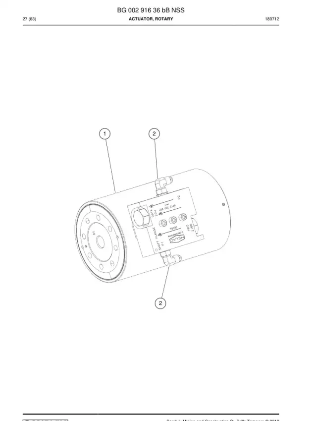 ACTUATOR, ROTARY