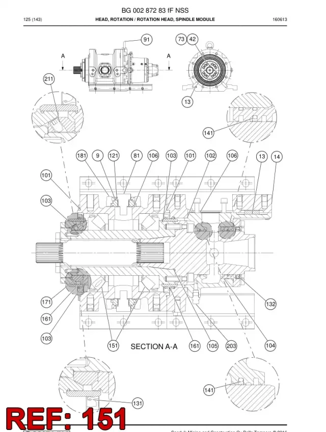 BEARING, ROLLER, THRUST