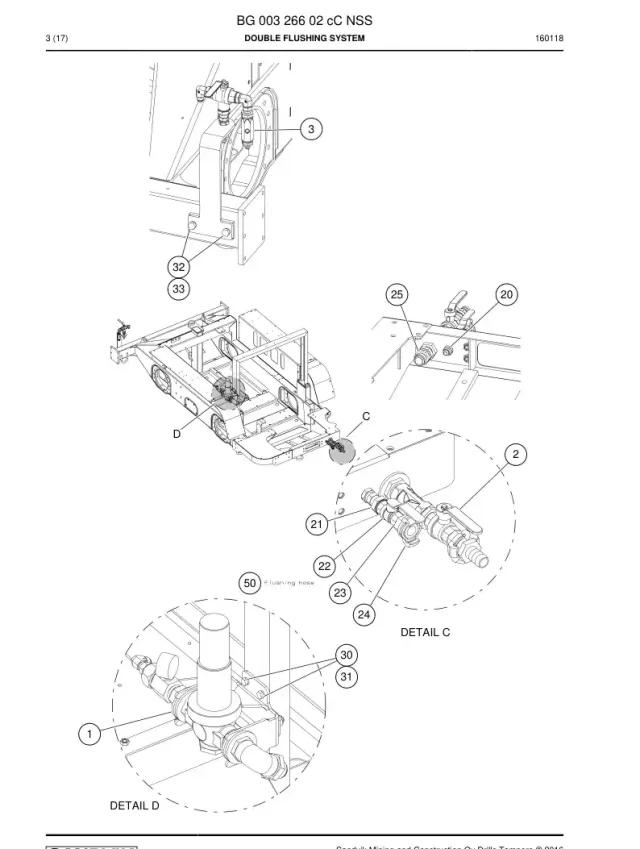 DOUBLE FLUSHING SYSTEM