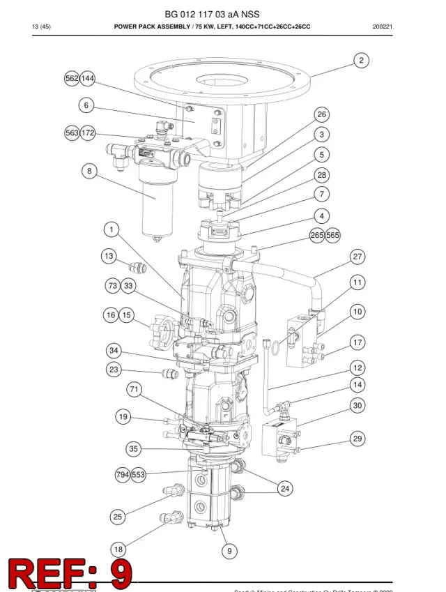 HİDROLİK POMPA, EXTERNAL GEAR, DOUBLE