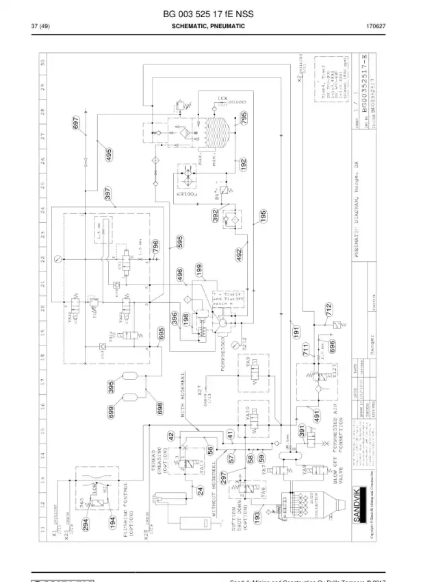 SCHEMATIC, PNEUMATIC