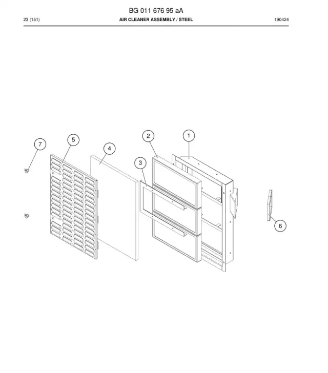FİLTRE ELEMENT, AIR
