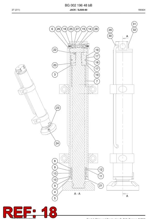 KEÇE, PISTON