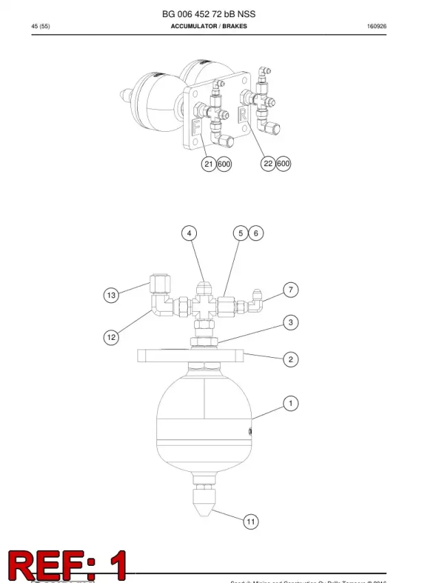 ACCUMULATOR, DIAPHRAGM