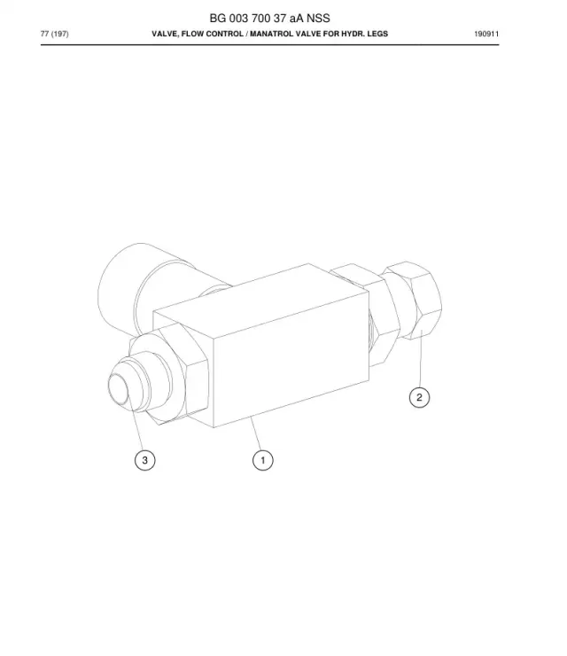 VALVE, CAUDAL CONTROLO