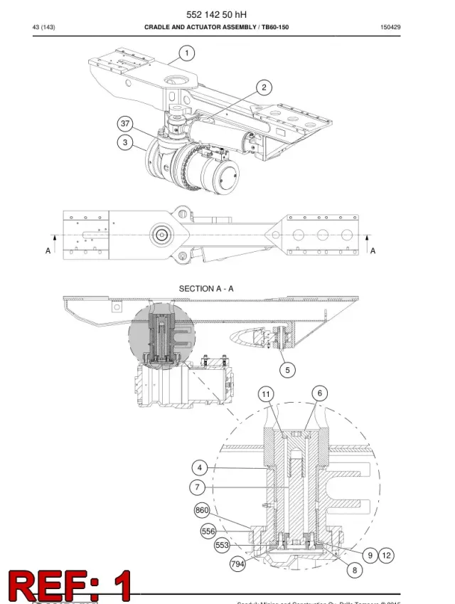 CRADLE ASSEMBLY