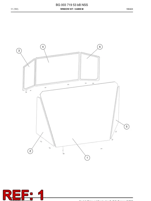 WINDOW, FRONT