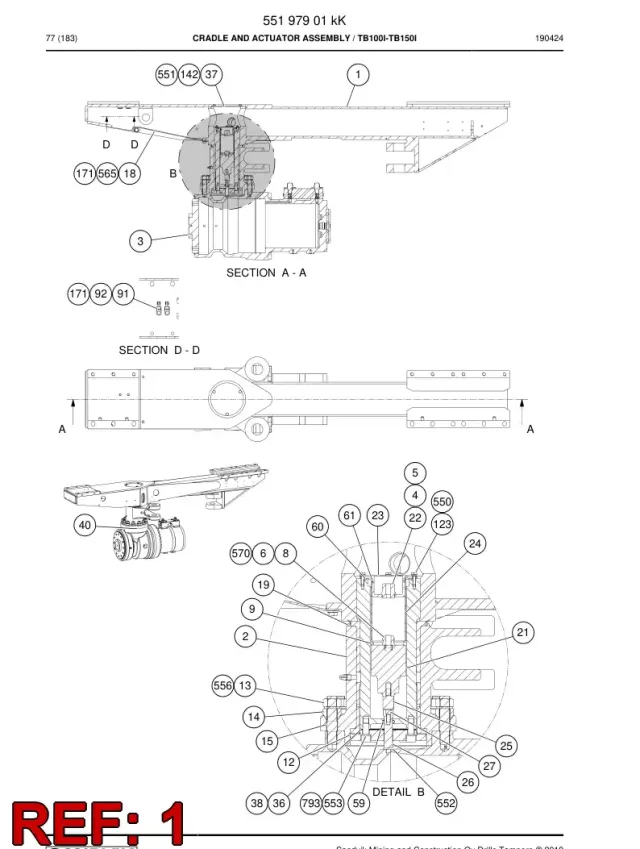 CRADLE ASSEMBLY
