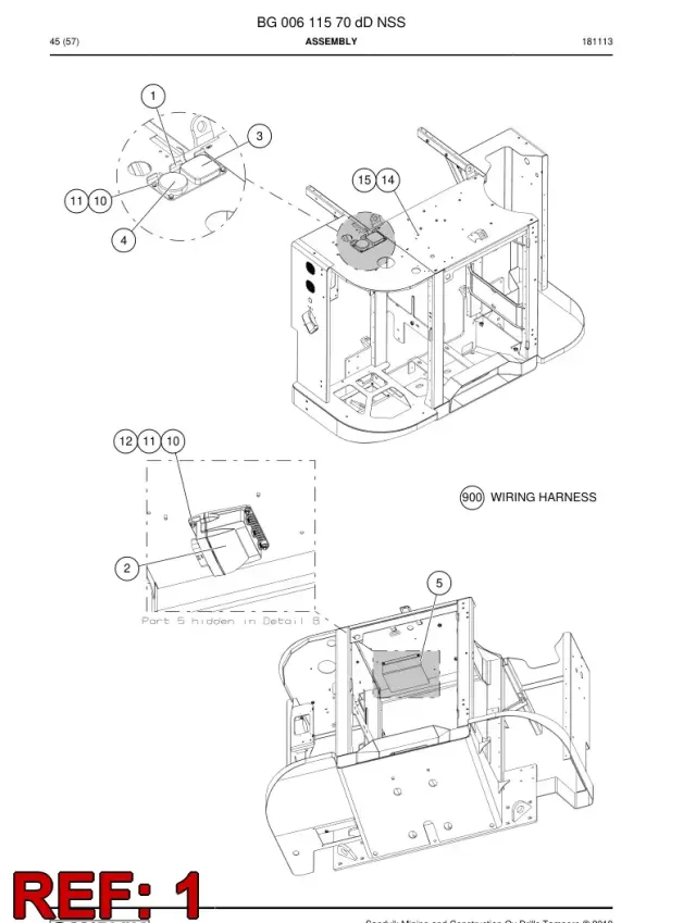 PLATE, MOUNTING
