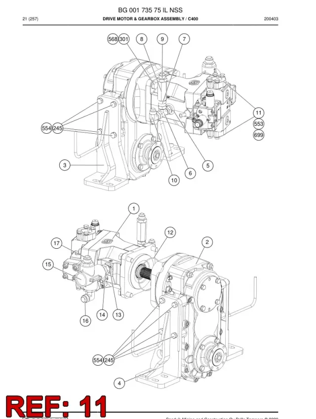 FLANGE, HALF