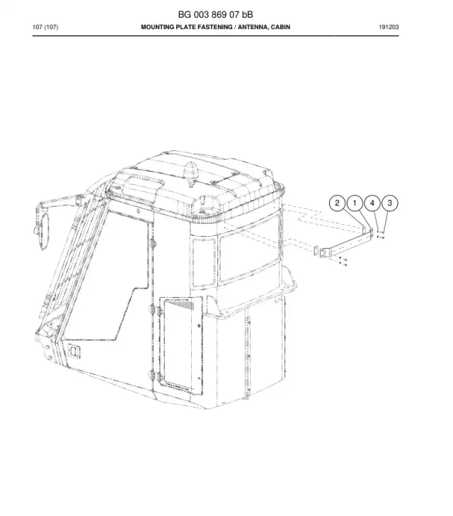 MOUNTING PLATE FASTENING