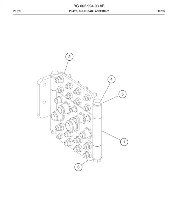 PLATE, BULKHEAD